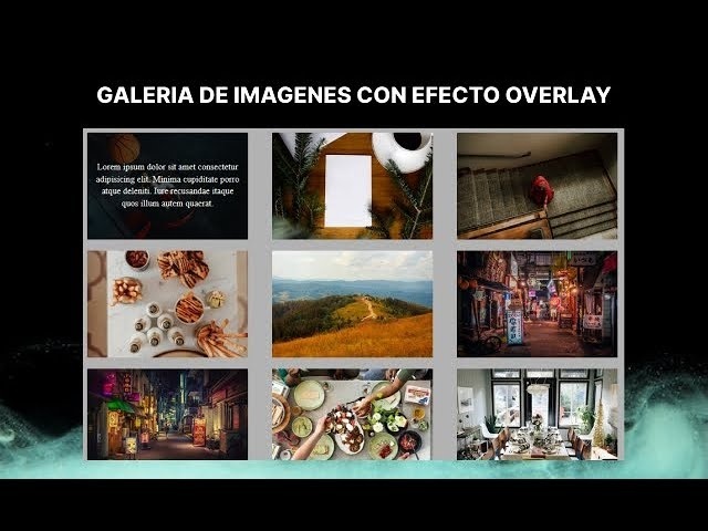 Captura del proyecto 3: Galería de Imágenes dinámica